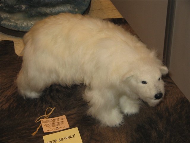 Медведи и их друзья на выставке "Искусство куклы" 2011