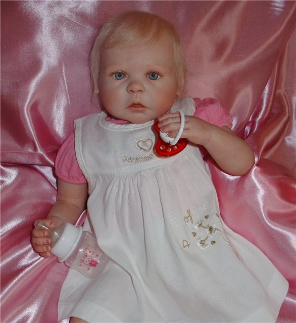Моя царевна-несмеяна. Малышка-реборн из молда Gracie от Anne Timmerman | Бэйбики Моя царевна-несмеяна. Малышка-реборн из молда Gracie от Anne Timmerman
