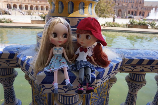 Испанский калейдоскоп. Часть 3. Севилья. Встреча любителей Blythe. Мадлен больше не одна