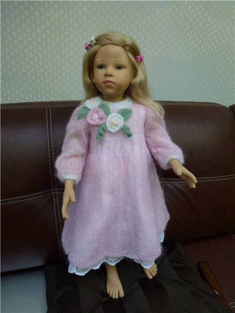 Первая "ласточка", коллекционная кукла от Элизабет Линднер (фото 5)