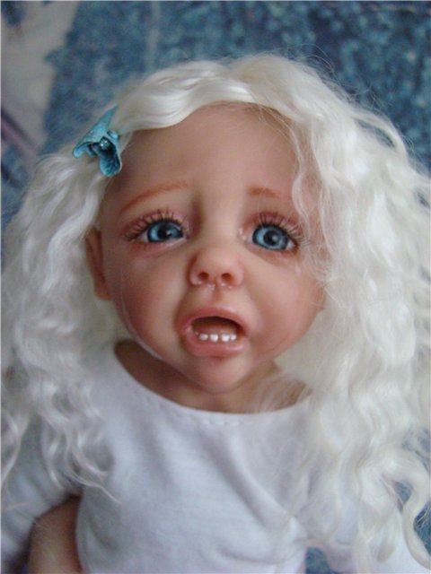 Маленькие плаксы. Авторские куклы Кондрашовой Ирины