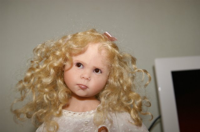 Обиженная Люси - OOAK doll by Jilie Fischer (фото 7)