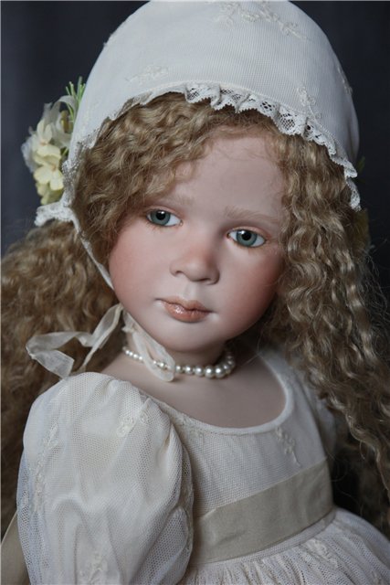 Лилу (Lilou) фарфоровая красавица от Рут Триффайзен (Ruth Treffeisen) (фото 10)