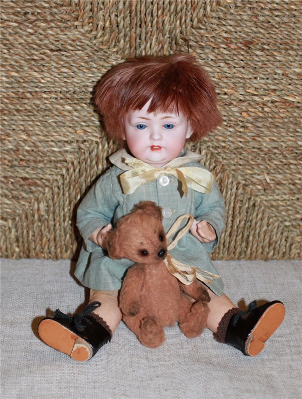 Мой первый антикварный мальчик - Bahr & Proschild молд 604 1905год (фото 4)