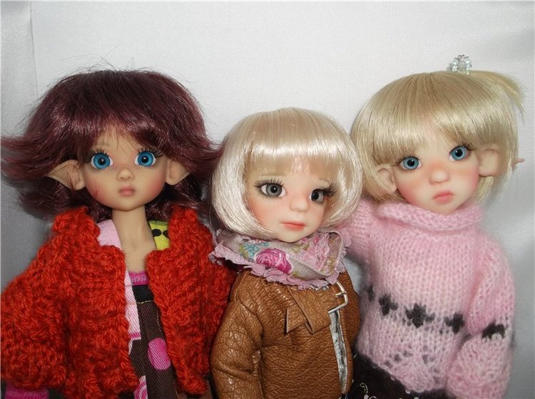 Такие разные мелкие! Ушастые и нет. Коллекция БЖД от Kaye Wiggs