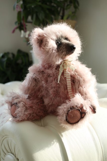 Розовое облачко - медведь Симон