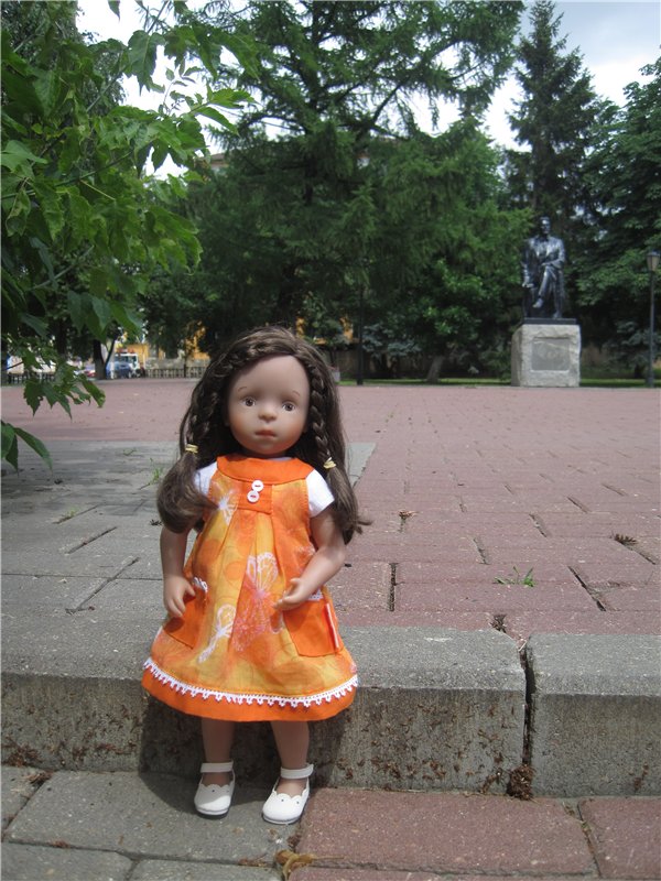 Моя маленькая художница. Кукла Kaethe Kruse Таточка | Бэйбики Моя маленькая художница. Кукла Kaethe Kruse Таточка (фото 2)