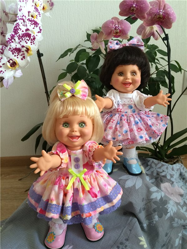 Принцесса Мия Galoob baby face и ее сестренка (фото 9)