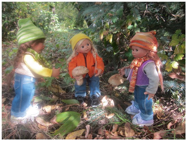 "Неприятный случай" или Ёжик, осень, грибочки. Wichtel, Rosemarie Anna Muller