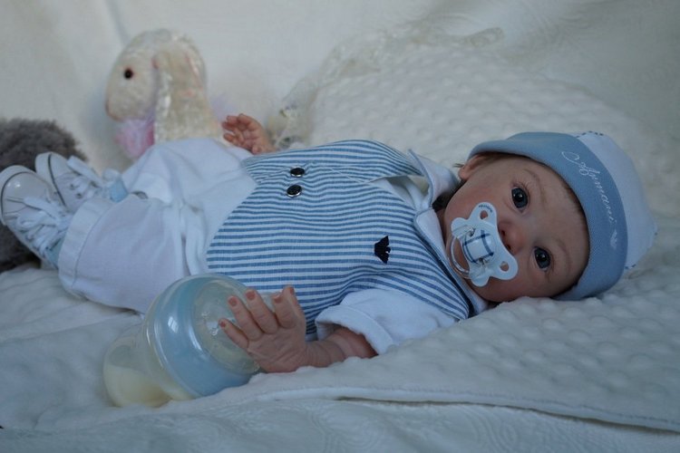 Малыш Микки. Кукла реборн Наталии Коноваловой (фото 7)