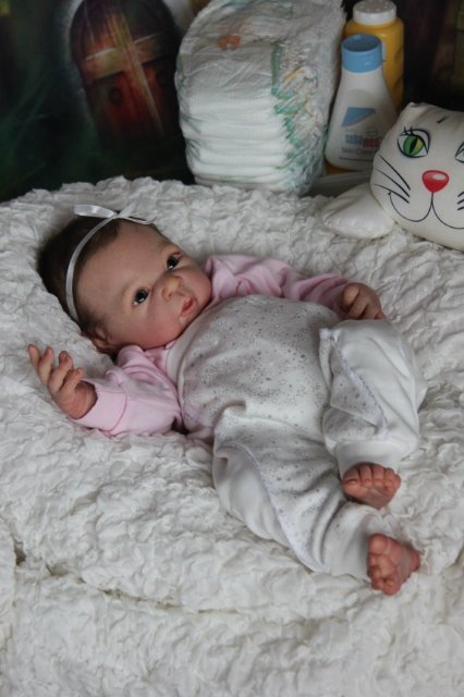 Малышка Кармен. Куколка реборн Виктории Вишни