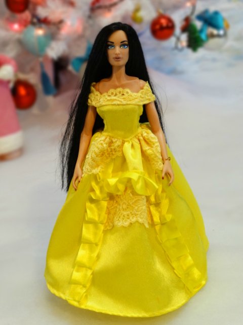 Новогодний бал принцесс — Одежда и обувь для кукол своими руками: фото (фото 7)