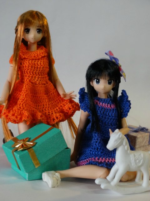 Новогодние подарочки куклам