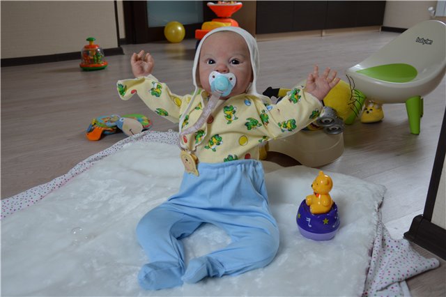 Малыш реборн Грант — Куклы Реборн (Reborn): работы мастеров