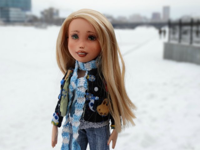 Прогулка с любимыми куколками