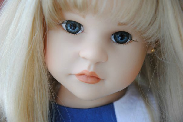 Мой мечтательный ангелочек. Жизель II 2005г от Gotz & Steiff