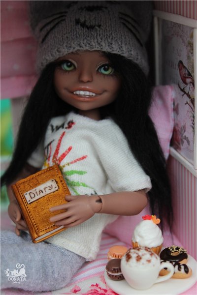 Мирелька, авторская шарнирная кукла Марии Пикуновой "Домисоль"