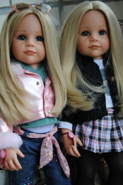 Мы сестренок соберем - будем модничать втроем! :) Красотки Сары-модницы от Gotz 2004, 2007, 2009