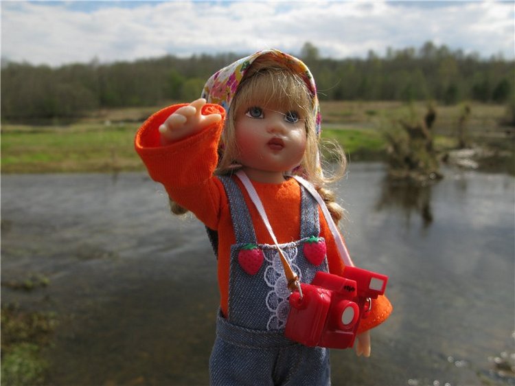 На водопад с Райли. Riley от автора Helen Kish