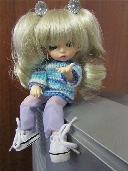 Мэгги дома, вечерком… — Куклы Fairyland (ФэйриЛэнд): BJD (БЖД) (фото 4)