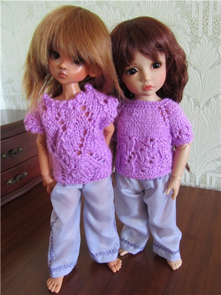 Сиреневое настроение | Бэйбики Сиреневое настроение — Одежда и обувь для кукол BJD (БЖД): 1/3