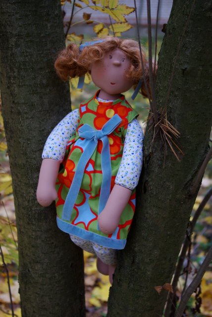 Может быть Janni, а может быть...Коричка? Игровая кукла от Zwergnaze (фото 9)