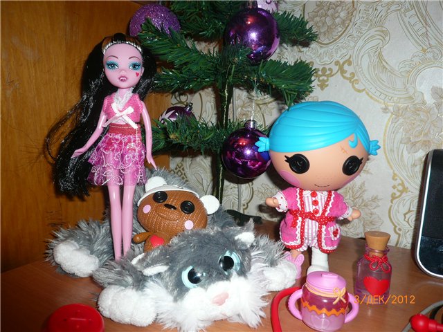 С наступающим Новым годом! Моя коллекция кукол 2012