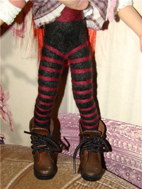 Девочка с собачкой. Авторская кукла Кондрашовой Ирины