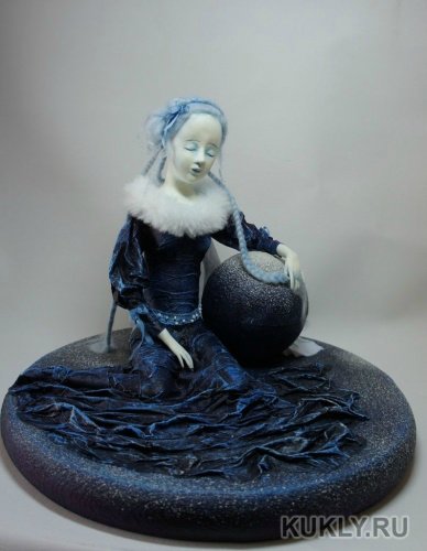 "Маленькое счастье, сделанное с большой любовью". Авторские куклы Ольги Коробовой (фото 7)