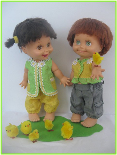 Солнышки мои. Куколки Galoob Baby Face (фото 2)