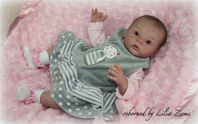 Кукла-реборн Prototype Livia by Gudrun Legler Reborn Baby (фото 3)