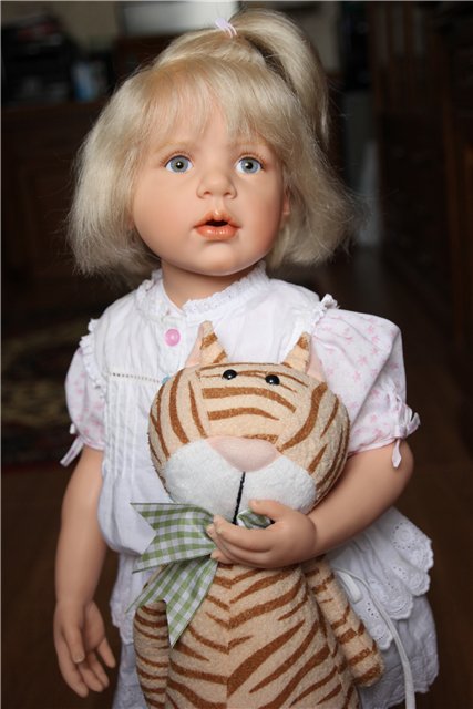 Малышки Лени (Leni , 2008) и Шани (Shani, 2010) от Hildegard Gunzel. Резин (фото 6)