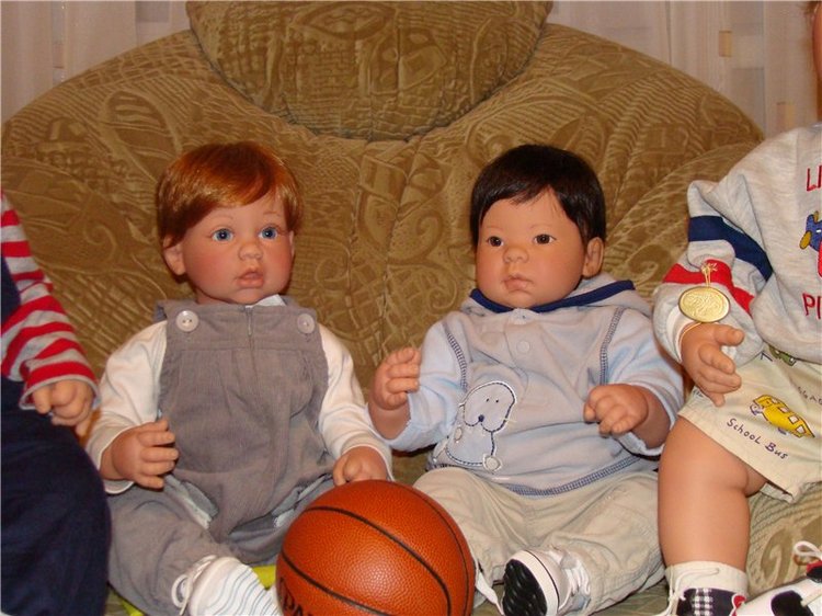 Как быстро деточки взрослеют - коллекционные куклы-мальчики от Ли Миддлтон