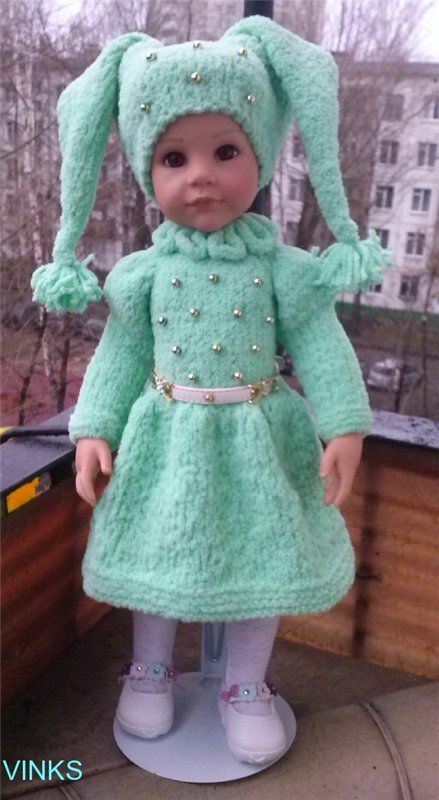 Наши зимние вязалочки | Бэйбики Наши зимние вязалочки — Одежда и обувь для кукол своими руками: фото (фото 5)