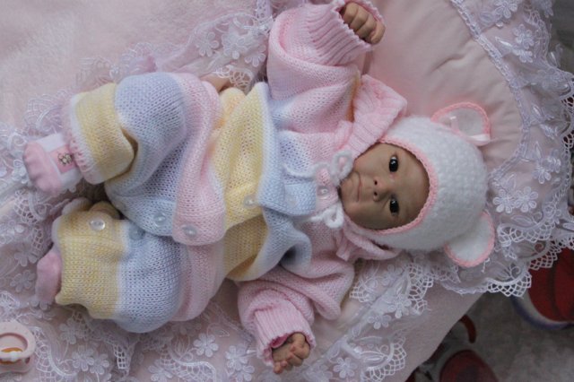 Мышонок Ульяша 3... Куколка реборн Виктории Вишни