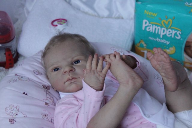 Детка Скарлет... Куколка реборн Виктории Вишни (фото 8)