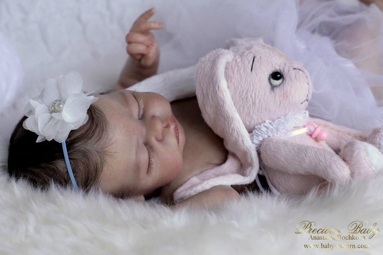 Малышка Квини. Кукла реборн Анастасии Бочковой (фото 8)