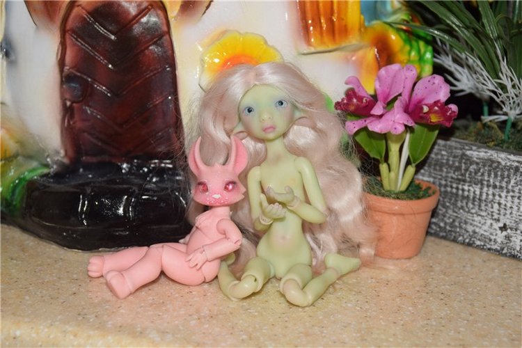 Распаковка сказочной лягушечки! BJTales Green Asrai От Лидии Снуль (фото 8)