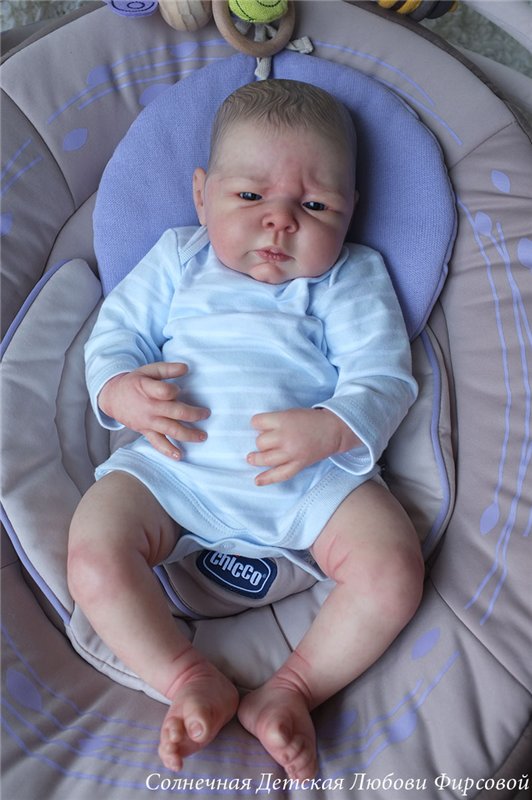 Малыш реборн Ноэль (Noelle by Adrie Stoete). Художник - Любовь Фирсова