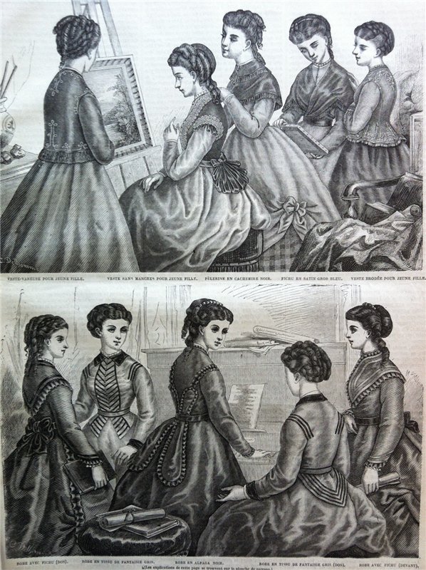 Журнал мод La Mode illustrèe (журнал для всей семьи)