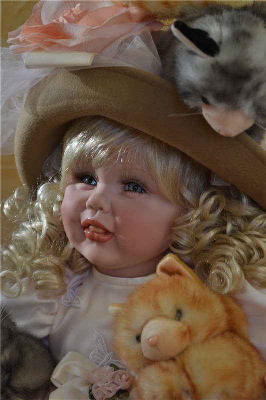 Кошки Мяу - самая весёлая куколка Файзах Спанос (фото 7)