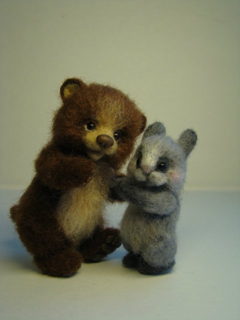 Жмурки. Валяние из шерсти (фото 10)