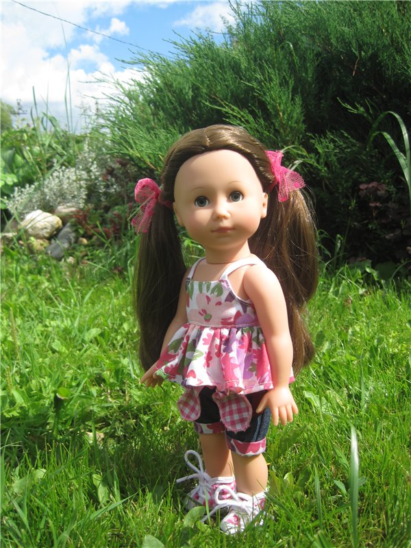 Сестрёнки. Куклы Готц Алиса и Оленька (фото 7)