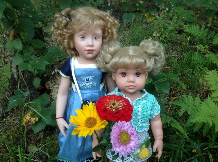 Нежность моя... Бельфиор! Коллекционная кукла BELFIORE от Beatrice Perini для Gotz 2003 год