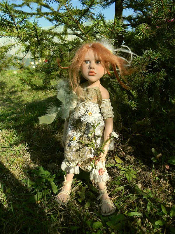 В сентябре пришло к нам лето! Мальва Zwergnase, мой рыжий эльфик