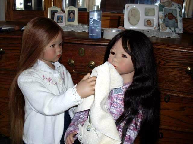 Коротенькая Химко-сказка. Куклы Annette Himstedt (фото 10)