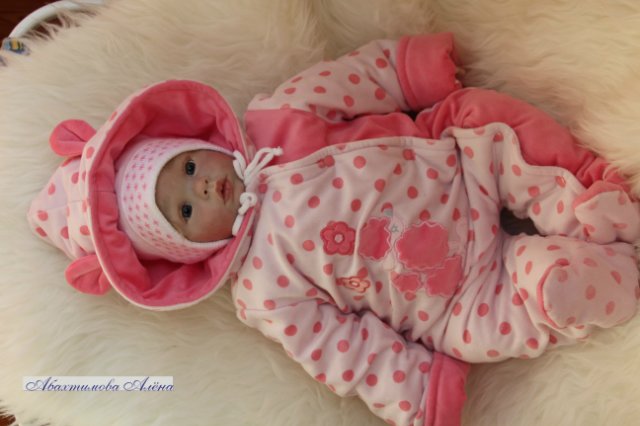 Кукла реборн Тося, молд Chanel (фото 8)