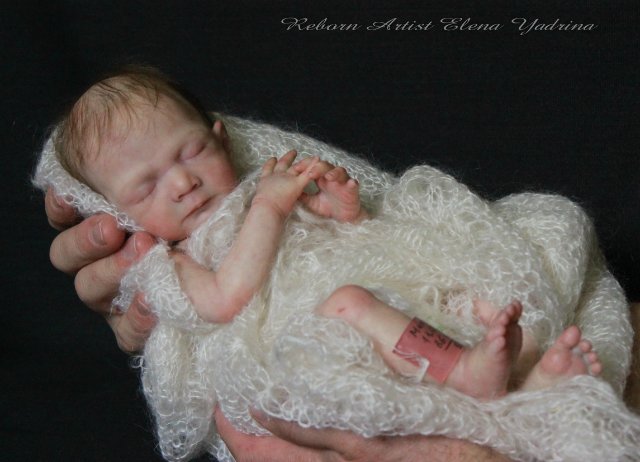 Кроха Мила. Куклы реборн Елены Ядриной