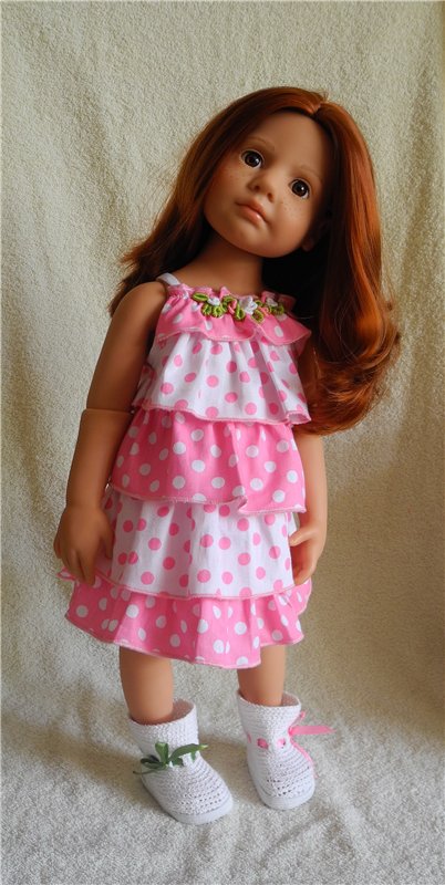 Новая модель Соня (Gotz 50 см) и новые наряды