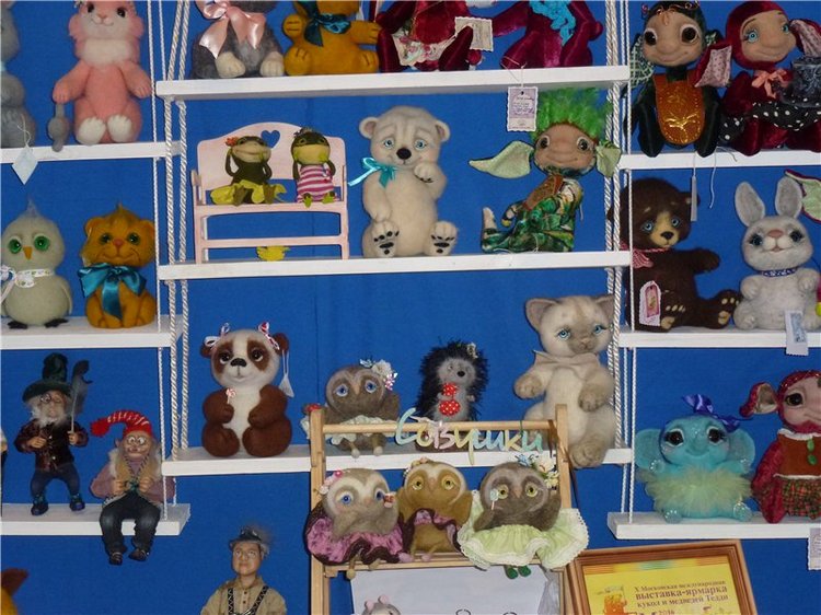 Moscow-Fair. Обзор выставки мишек и кукол на Тишинке - 2016 с маленьким Сильвестором